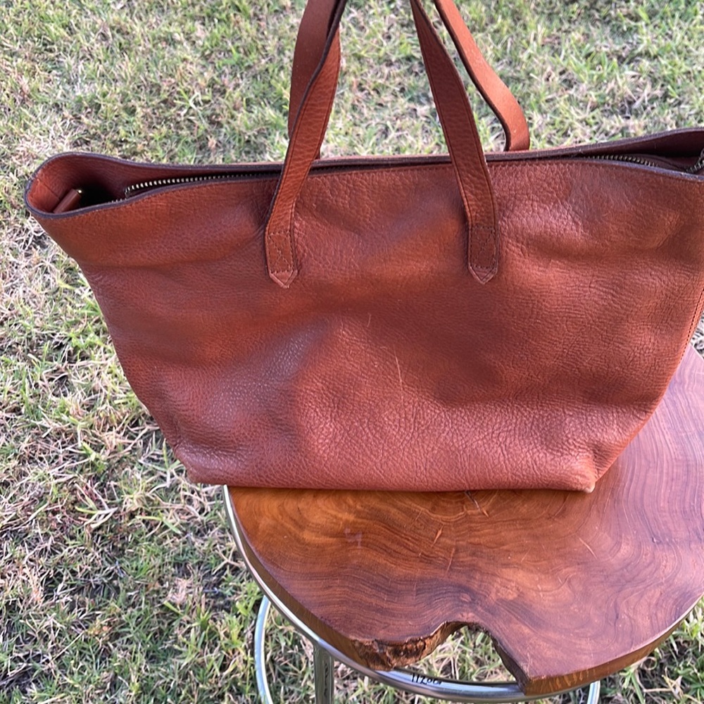 Madewell crossbody zipper tote bag
